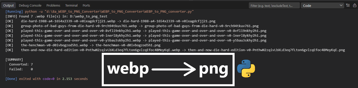 WEBP to PNG Converter Preview